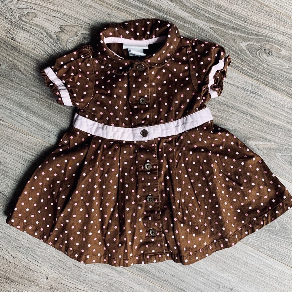 Lullaby Club Polka Dot Dress 3M